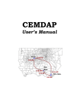 CEMDAP User`s Manual