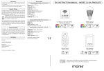 EN | INSTRUCTION MANUAL - MOREE 2.4 GHz PRODUCTS