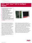 SC21 – Intel® Atom™ SBC for Intelligent Displays