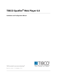 TIBCO Spotfire® Web Player 6.0
