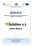 TCTEditor 4.3 - User`s Manual
