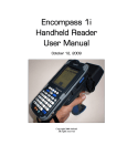 Encompass 1i Handheld Reader User Manual