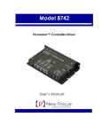 8742 User Manual - Newport Corporation