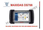 MaxiDAS DS708 Training Guide