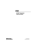 NI-VISA Programmer Reference Manual
