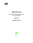 KGS-510F-B user manual