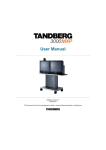 TANDBERG 3000 MXP User Manual