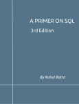 A Primer on SQL