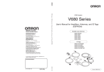 RFID System V680 Series User`s Manual for Amplifiers