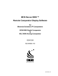 MCN Server 8000 Manual