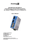 EIS-408 User`s Manual
