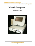 Mensch Computer Developer Guide