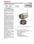 XYR6000 Differential Pressure Spec