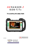 User manual for HD RANGER 2 ISDB