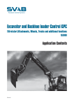 Excavator And Backhoe Loader Control GPC - Application