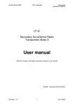 User manual