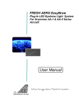 FRESH AERO EasyBrow Plug-In LED Eyebrow Light System For