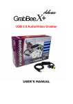 USB 2.0 Audio/Video Grabber