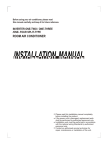 HS2V1 Inverter Series (18000,24000) Btu Installation Manual