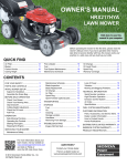 OWNER`S MANUAL - Northern Tool + Equipment