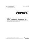 Errata to MPC857T PowerQUICC™ User`s Manual Rev. 0