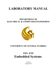 EEL 4742 Lab Manual - (ECE) at UCF