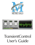 TransientControl Users Guide