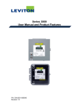 Series 3000 User Manual and Product Features