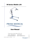 M-Series User Manual (Prism Medical) - Rev