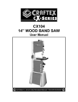 CX104 14” WOOD BAND SAW