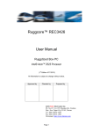 Ruggcore™ REC3426 User Manual