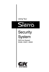 Sierra S5020 Icon Keypad End User Manual