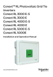 Conext RL Installation and Operation Manual