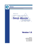 Ektron CMS200 Setup Manual