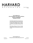 Harvard`s Research DC Signal Conditioner with Zero Suppression