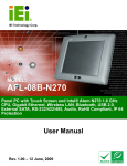 AFL-08B-N270 User Manual