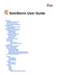 SoloStorm User Guide - Petrel Data Systems