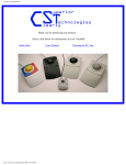 CSTech User Guide Index - Clearly Superior Technologies, Inc.