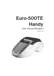 Euro-500TE Handy - Streckkod System AB