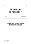 TS 200 BS/EL TS 200 BS/EL P