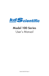 KDS Model 100 Manual (1) - Scientific Instrument Services, Inc.