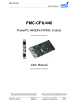 PMC-CPU/440 - esd electronics, Inc.