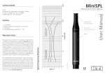 MiniSPL User Manual