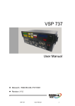 VSP 737 User Manual