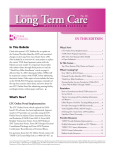 November 2006 LTC Provider Bulletin No. 28