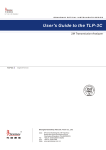 User`s Guide to the TLP-3C