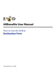 ARBenefits User Manual