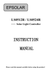 INSTRUCTION MANUAL - Il Portale del Sole