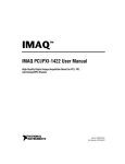 IMAQ PCI/PXI-1422 User Manual
