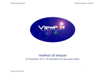 ViewPoint 3D User manual